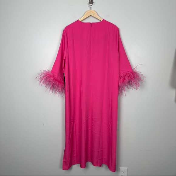 TUCKERNUCK Hot Pink Feather Jamie Dress - Picture 12 of 14